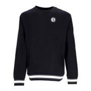 Brooklyn Nets Crewneck Sweatshirt Courtside Svart