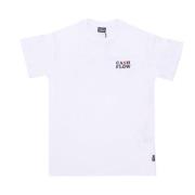 Slot Tee White T-skjorte Brodert Logo