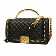 Pre-owned Leather chanel-bags