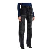 Allsidige Straight Leg Denim Jeans