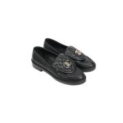 Pre-owned Leather flats