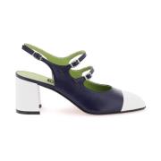 Patentlær Slingback Mary Jane