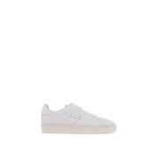 Perforerte skinn sneakers med H-logo