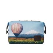 Signatur Stripe Balloon Print Toalettveske