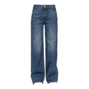 Høytlivs straight leg jeans