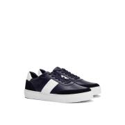 Premium Stripe Sneakers Navy/Hvit