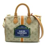 Pre-owned Fabric louis-vuitton-bags