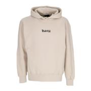 Stor Logo Hoodie Safari/Gate Svart