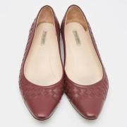 Pre-owned Leather flats