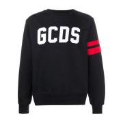 Svart Logo Crewneck Sweatshirt