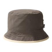 Reversibel Hat - Taupe Green/Khaki Stone