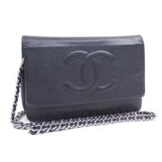 Pre-owned Leather chanel-bags