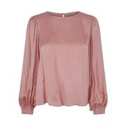 Klassisk Rose Bluse