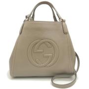 Pre-owned Leather gucci-bags