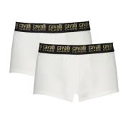 Herre Hvit Boxer Briefs Bi-Pack