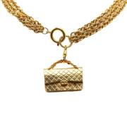 Pre-owned Fabric chanel-jewelry