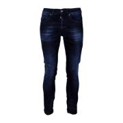 Herre Denim Jeans. Skinny Fit, Made in Italy