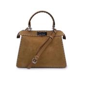 Pre-owned Suede handbags