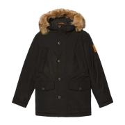 Svart Vanntett Ridge Scar Herre Parka