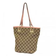 Pre-owned Canvas gucci-bags