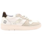 Vintage Court Sneakers i Ivory