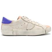 Vintage Mixage Sneakers Paris Low Blanc Rose