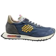 Space Race Sneakers i Navy/Grey/Fuxia