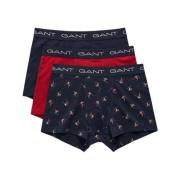 Ski Print Boxershorts 3-Pakke