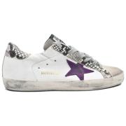 Superstar Violet Star Python Sneakers