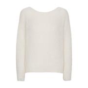 Batikk-inspirert Mohair Pullover