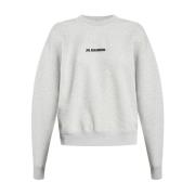 Sweatshirt med logo