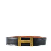 Pre-owned Leather belts