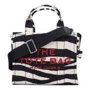 Zebra Canvas Tote Bag