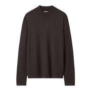 Brun Tern Pullover med Trendy Detaljer