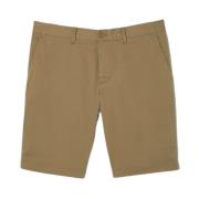 Stretch Cotton Bermuda Shorts