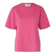 Lisa Hankie O-Neck Tee - Phlox Pink