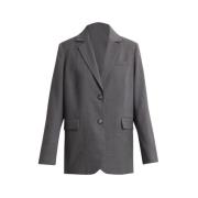 Ullblanding Avslappet Blazer