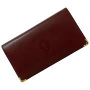 Pre-owned Leather wallets