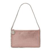 Krystall Hotfix Pochette i Støvete Rosa