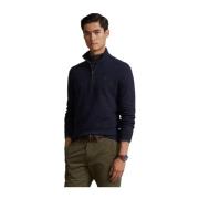 Blå Polo Ralph Lauren Long Sleeve Knit Genser