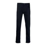 Slim fit jeans i full lengde