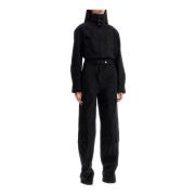 Aviator-inspirert jumpsuit med åtte lommer