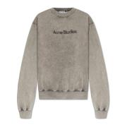 Sweatshirt med logo