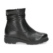 Sorte Casual Lukkede Booties Kvinner