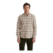 Soft Check FlannelSlim Fit Camel