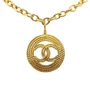 Pre-owned Metal chanel-jewelry