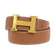 Pre-owned Leather belts