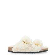 Shearling Spenne Sandaler