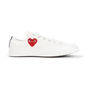 Hvite Sneakers Hever Stilen