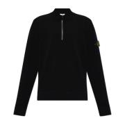 Polo type sweater